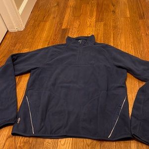 Adidas Plush Navy Quarter Zip